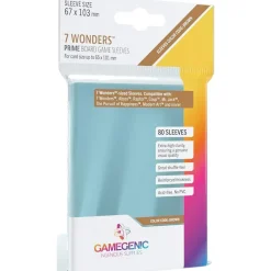 Kortlommer Tilbehør Til Brettspill|Kortlommer^Gamegenic PRIME Sleeves 67x103 mm (80)