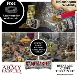 The Army Painter Terreng & Tilbehør^GameMaster Ruins & Cliffs Terrain Kit