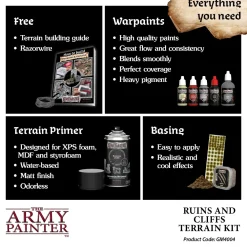 The Army Painter Terreng & Tilbehør^GameMaster Ruins & Cliffs Terrain Kit
