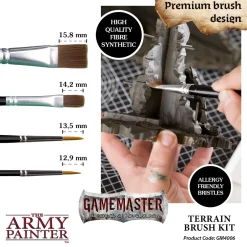 The Army Painter Pensler^GameMaster Terrain Brush Kit