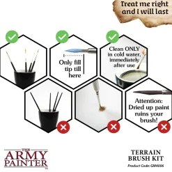 The Army Painter Pensler^GameMaster Terrain Brush Kit