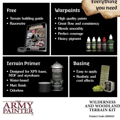 The Army Painter GameMaster Wilderness & Woodlands Terrain Kit* Terreng & Tilbehør