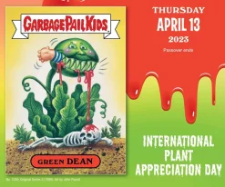 The Topps Company Garbage Pail Kids: Bizarre Holidays 2023 Day-to-Day Calendar* Humor