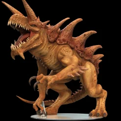 WizKids Monstere^Gargantuan Tarrasque Icons of the Realms Premium Painted Miniatures