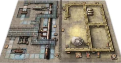 Loke Battle Mats Kart & Battlemaps^Giant Book of Battle Mats Shadow Scar