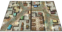 Loke Battle Mats Giant Book of Battle Mats Streets Sewers & Cemeteries* Kart & Battlemaps