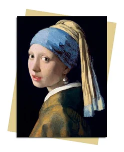 Girl With a Pearl Earring Greeting Card* Kort, Bursdag & Anledning