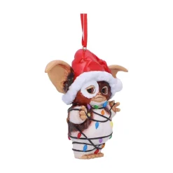 Gremlins-jul Julekuler|Julepynt^Gizmo in Fairy Lights Hanging Ornament 10,5 cm