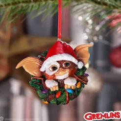 Gremlins-jul Gizmo in Wreath Hanging Ornament 10 cm* Julekuler|Julepynt