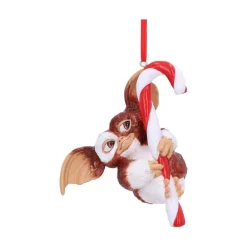 Gremlins-jul Gizmo on Candy Cane Hanging Ornament 11 cm* Julekuler|Julepynt