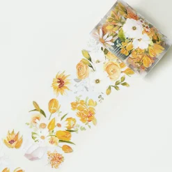 Tilbehør^Golden Blossoms Wide PET Tape