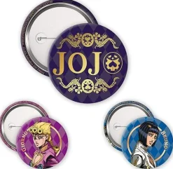 Golden Wind Badge Pack* Buttons
