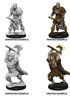 WizKids Karakterer^Goliath Male Barbarian (Wave 10) Dungeons & Dragons Nolzurs Marvelous Unpainted Miniature Figur