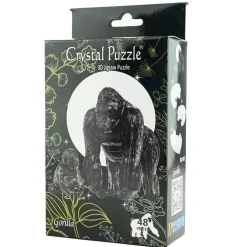 Crystal 3D Puzzles Puslespill^Gorilla Set 3D Crystal Puzzle