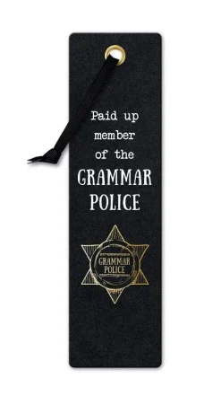 Grammar police* Bokmerker