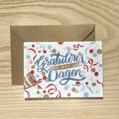 Gratulerer med dagen! Kort A6* Kort, Bursdag & Anledning