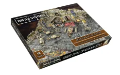 Battle Systems Great Hall of Khaarastad* Kart & Battlemaps|Terreng & Tilbehør