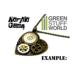 Green Stuff World Basing & Modellering^: Acrylic Gems 1-2,5 mm
