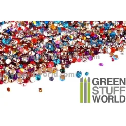 Green Stuff World Basing & Modellering^: Acrylic Gems 1-2,5 mm