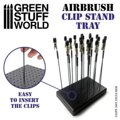 Green Stuff World Verktøy^: Airbrush Clip Stand Tray