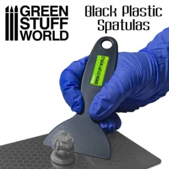 Green Stuff World Verktøy^: Black Plastic Spatulas