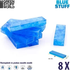 Green Stuff World Verktøy^: Blue Stuff x8