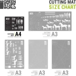 Green Stuff World Verktøy^: Cutting Mat A4