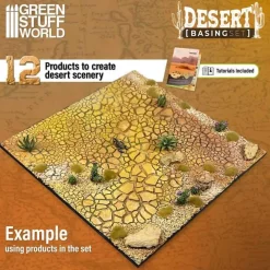 Green Stuff World Basing & Modellering^: Desert Basing Set