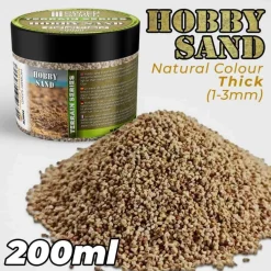 Green Stuff World Basing & Modellering^: Hobby Sand Nat Colour 200ml