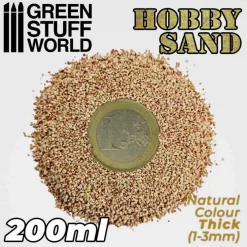 Green Stuff World Basing & Modellering^: Hobby Sand Nat Colour 200ml