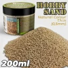 Green Stuff World Basing & Modellering^: Hobby Sand Nat Colour 0,5mm 200ml