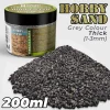 Green Stuff World Basing & Modellering^: Hobby Sand Grey Colour 1-3mm 200ml