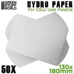 Green Stuff World : Hydro Paper Wet Palette x50* Verktøy