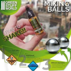 Green Stuff World : Mixing Balls 6,35mm* Verktøy