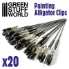 Green Stuff World : Painting Alligator Clips x20* Verktøy