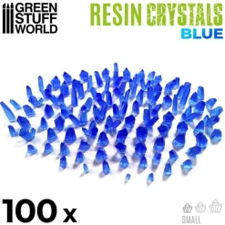 Green Stuff World : Resin Crystals Blue, Small* Basing & Modellering