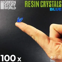 Green Stuff World : Resin Crystals Blue, Small* Basing & Modellering
