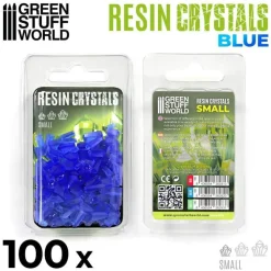 Green Stuff World : Resin Crystals Blue, Small* Basing & Modellering