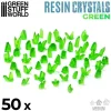 Green Stuff World Basing & Modellering^: Resin Crystals Green, Medium