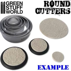 Green Stuff World Verktøy^: Round Cutters x11