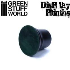 Green Stuff World : Round Display Plinth Black 4,5 cm* Basing & Modellering