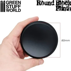 Green Stuff World Basing & Modellering^: Round Top Display Plinth 8 cm