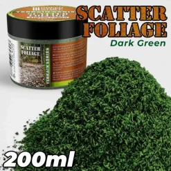 Green Stuff World Basing & Modellering^: Scatter Foliage Dark Green 200ml