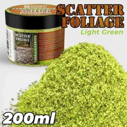 Green Stuff World Basing & Modellering^: Scatter Foliage Light Green 20ml
