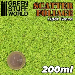 Green Stuff World Basing & Modellering^: Scatter Foliage Light Green 20ml