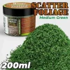 Green Stuff World Basing & Modellering^: Scatter Foliage Medium Green 200ml