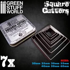 Green Stuff World : Square Cutters* Verktøy