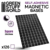 Green Stuff World : Square Magnetic Bases 20x20mm* Basing & Modellering