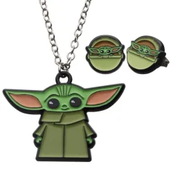 Grogu Necklace & Earrings Set* Smykker|Smykker