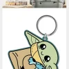 Grogu's Little Friend Rubber Keychain* Nøkkelringer